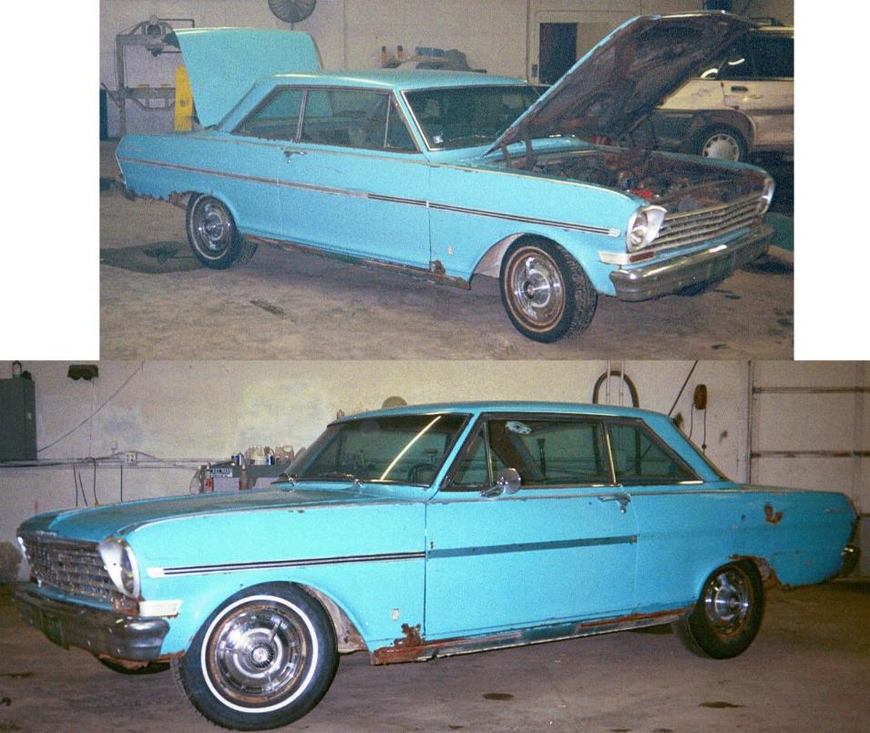 Pictures of Heidi's Chevy Nova